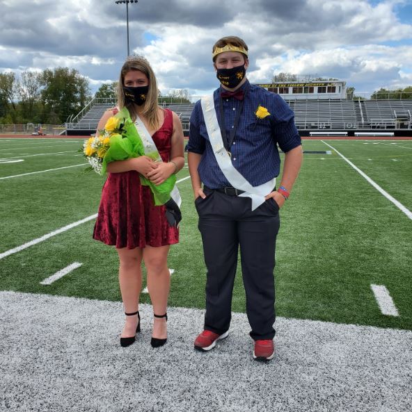 homecoming king and queen